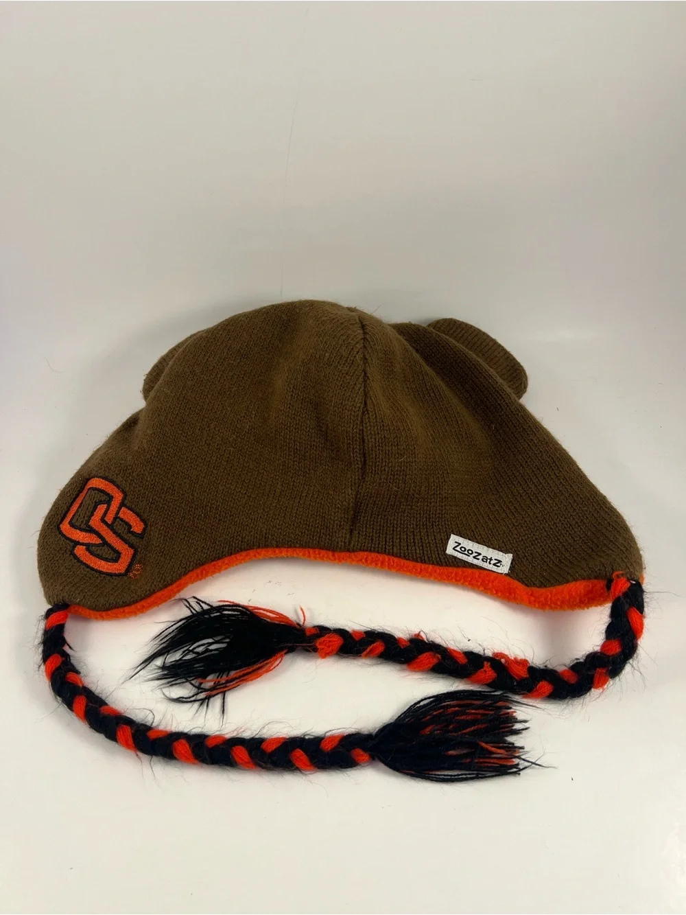 Zoozatz OSU Oregon State University Benny Beaver Plush Hat Kids/Adult